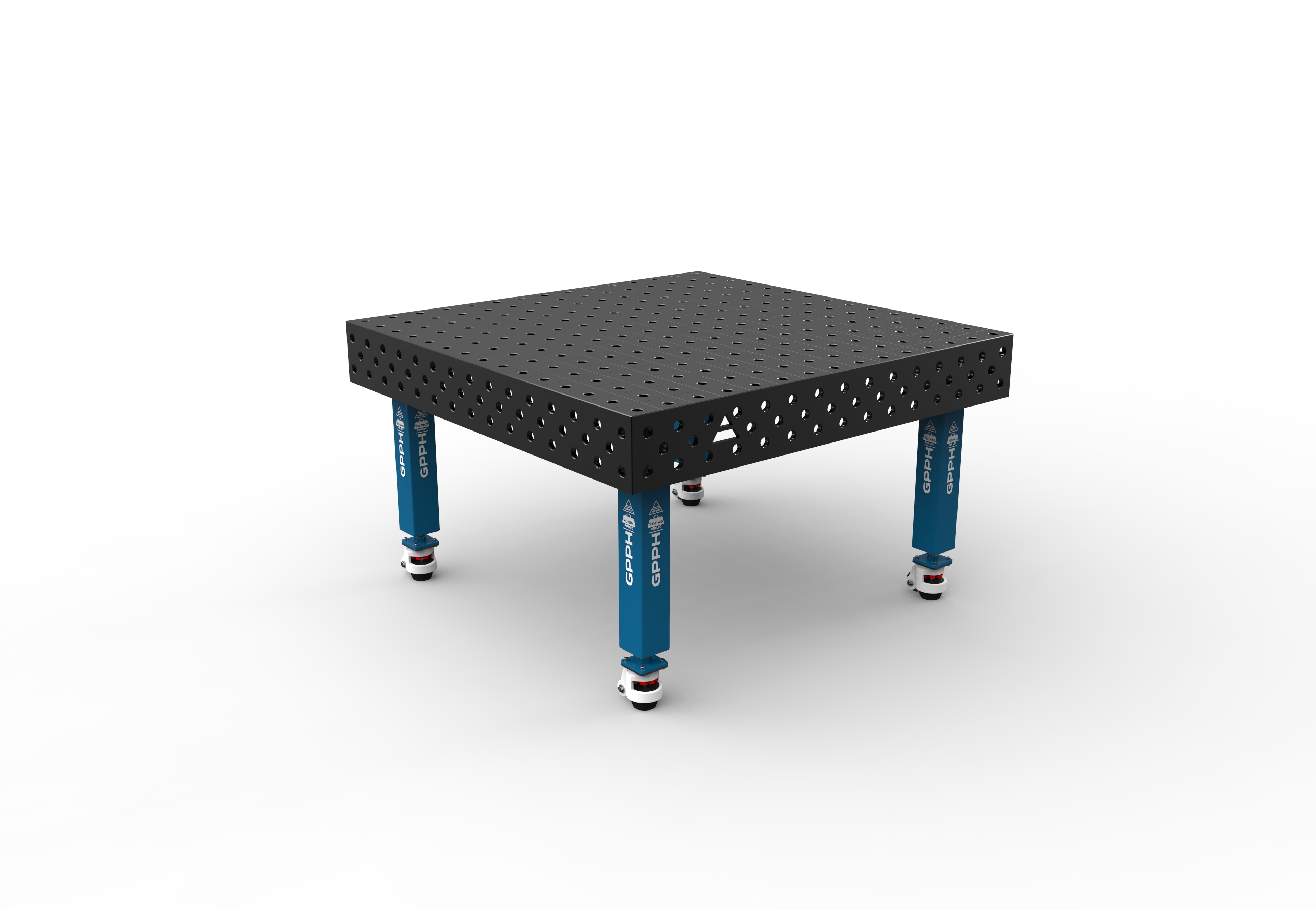 Svejsebord PRO 1500x1480 grid 100x100 Ø28 - System 28